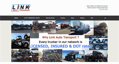 Desktop Screenshot of linkautotransport.com